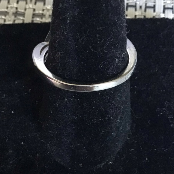 Beautiful Princess Cut square topaz ring - Picture 5 of 6